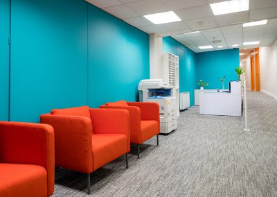 Sky Business Centres Clontarf Reception Area