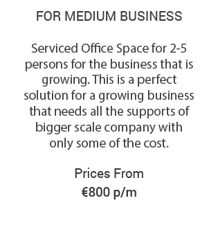 Serviced Office in Dublin from €800 Details
